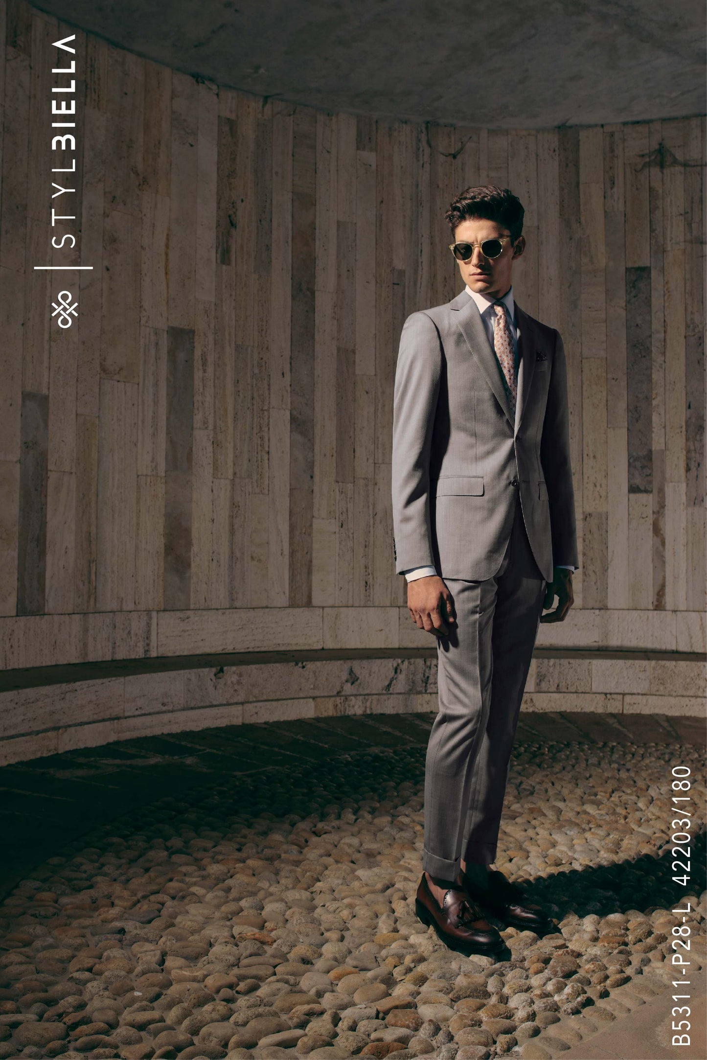 *STYLBIELLA* Luxury Grey Custom Suit