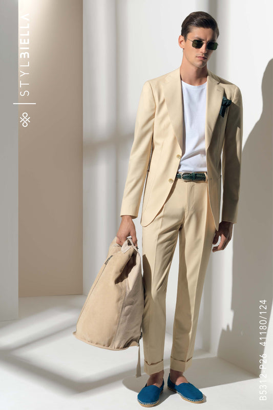 *STYLBIELLA* Luxury Light Beige Suit