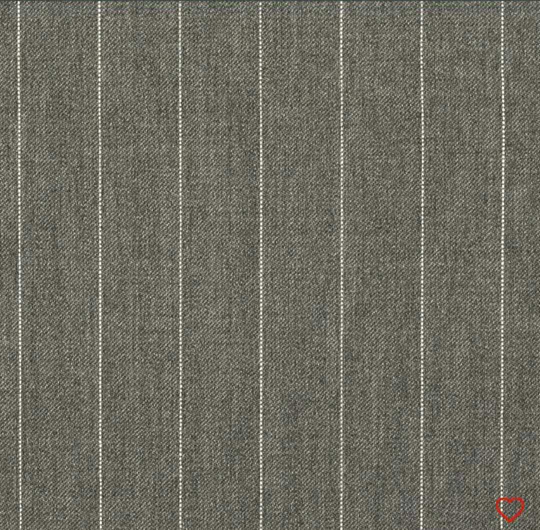 *STYLBIELLA* Luxury Grey Striped Custom Suit