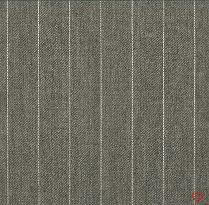 *STYLBIELLA* Luxury Grey Striped Custom Suit