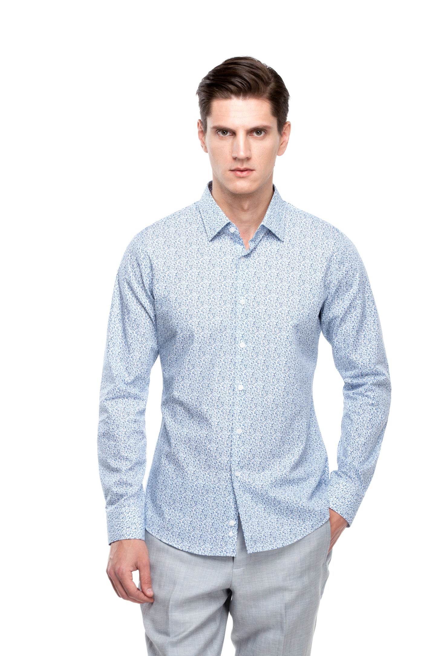 Custom Light Blue Shirt ottotos