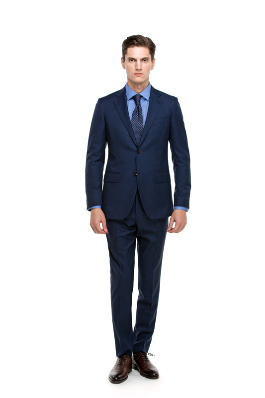 Custom Navy Blue Signature Suit ottotos