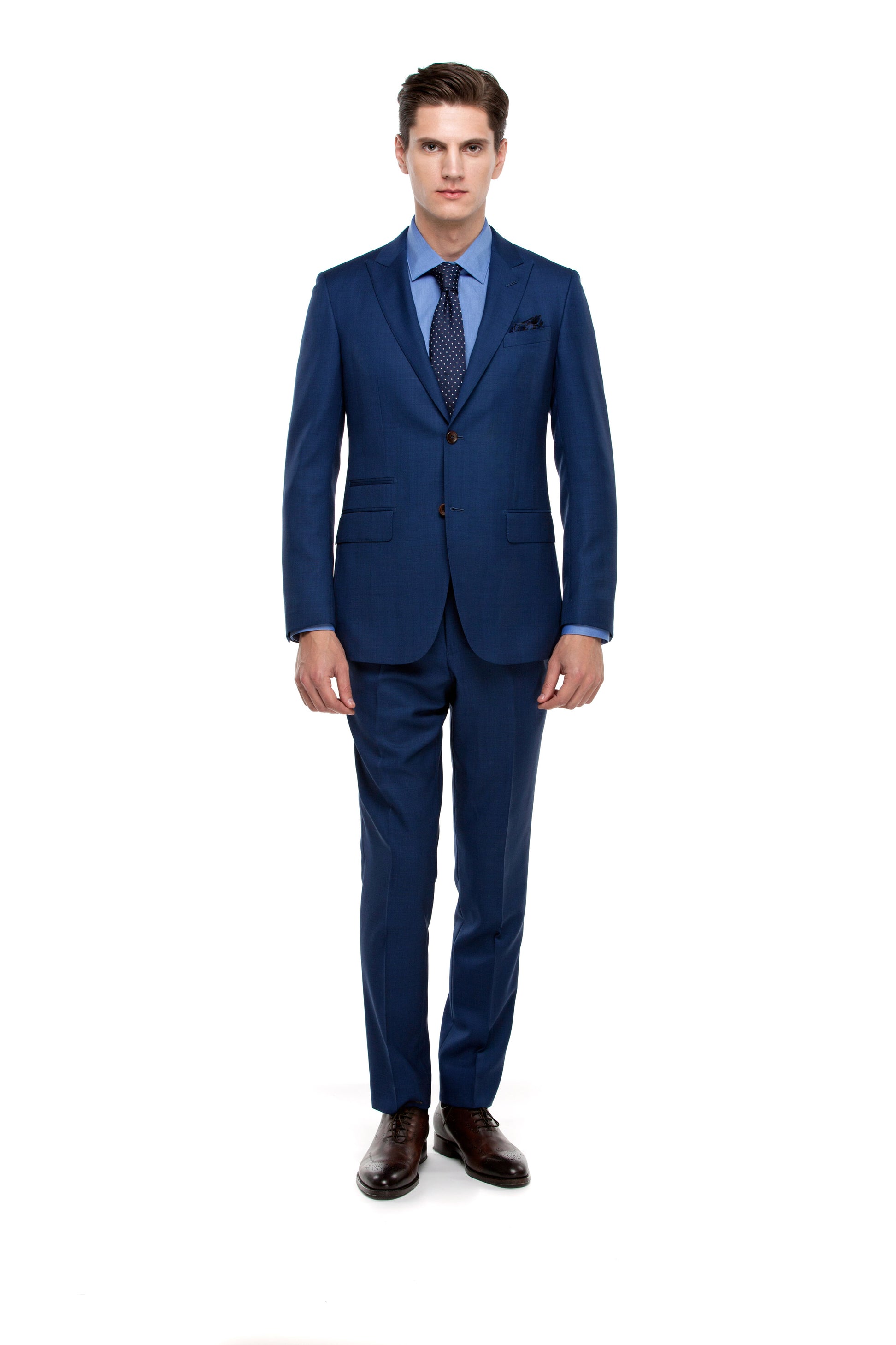 Custom Blue Uptown Signature Suit – OTTOTOS